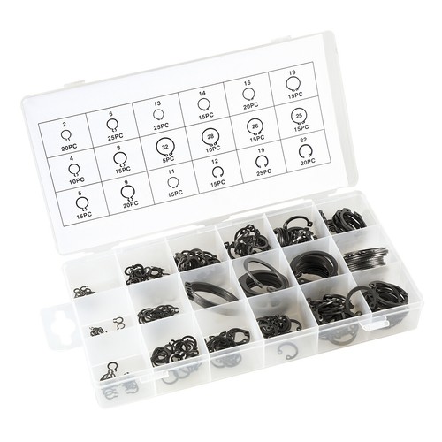 300pc snap ring assortment - ring,