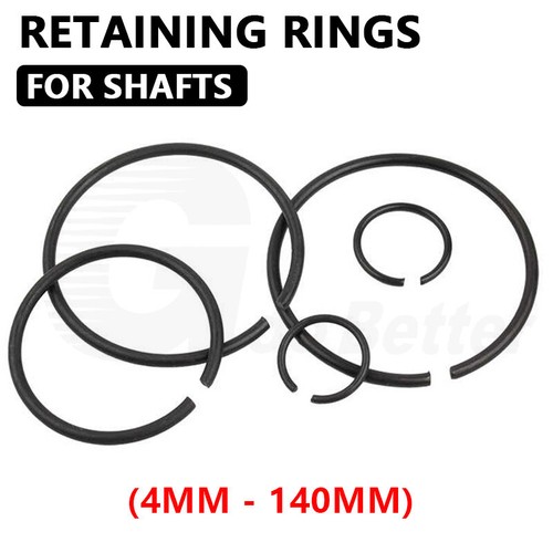 Retaining rings round wire - retaining,